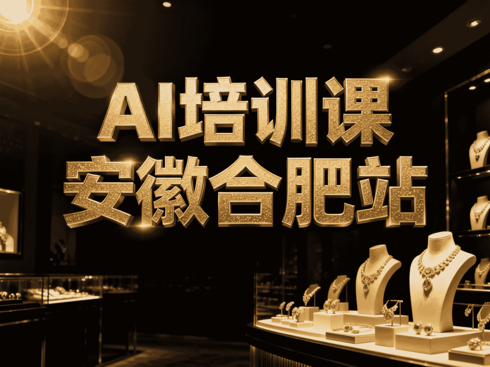 AI培训课安徽合肥站
